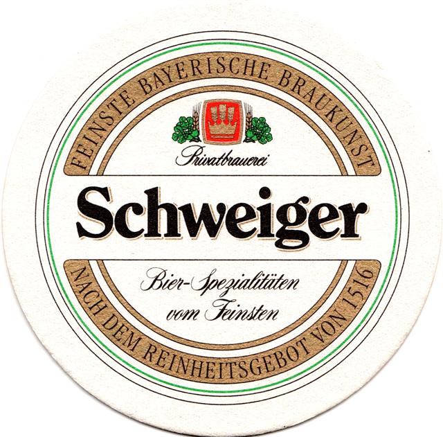 markt schwaben ebe-by schweiger rund 1a (215-schweiger-goldrand) 